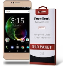 Vestel Uyumlu Venüs E3 Ekran Koruyucu Cam 3 Adet (532176901)
