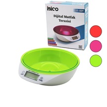 Dijital - Pilli Mutfak Terazi Tartı Kaseli - 5kg/1gr 5671 Hemengoxgoitl Belirtilmemiş