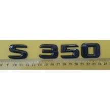 Mercedes Uyumlu Yazı S 350 Siyah