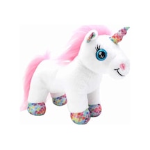 Taşıma Çantalı Peluş Unicorn Lou Lou Beyaz