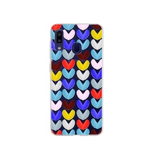 Samsung Galaxy M10s İle Uyumlu 1mm Slim Fit Water Color 1 Baskılı Şeffaf Kılıf Şeffaf