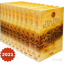 Hak Dini Kur'an Dili 10 Kitap Takım  - Elmalılı Muhammed Hamdi Yazır  - Azim Dağıtım