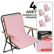 Xpermate 4'lü Arkalıklı Sandalye Minderi Fermuarlı 40x40 Pembe Xpermate 4'lü Arkalıklı Sandalye Minderi Fermuarlı 40x40 Pembe