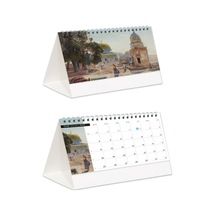 2027 Filistin Piramit Masa Takvimi Masaüstü Takvim 21x17 Cm