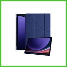 Vaveni Samsung Galaxy Uyumlu X930 Tab S11 Ultra 14.6 Kalemlikli Mars Tablet Kılıfı - Lacivert Arz