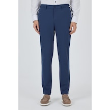 İmza Lacivert Esnek Yandan Cepli Casual Slim Fit Jogger Pantolon 1003250162 Lacivert
