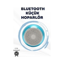 Alüminyum Gövdeli Mini Bluetooth Hoparlör - Dayanıklı Ve Şık Tasarım