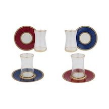 Lucky Art Lyeg117 Lucında Bone 6 Lı Çay Bardağı Seti Çok Renkli