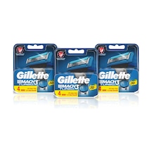 Gillette Mach3 Turbo Yedek Tıraş Bıçağı 3 x 4'lü