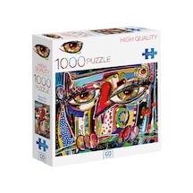 Ca Games Puzzle 1000 Parça Soyut Yüz Ca1000-7029