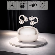 Mioji Air Buds 2 Kablosuz 5.4 Ios Android Windows Pc Ve Tüm Telefonlar İle Uyumlu Bluetooth Kulaklık - Beyaz
