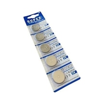 Supex Cr2016 3v Lityum Düğme Pil - 5'li Kart