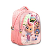 Cry Babies Tavşan Kulaklar Simli Açık Pembe Kız Çocuk İlkokul Sırt Çantası