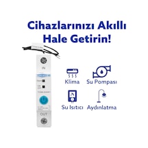 Tomzn WiFi Akıllı Voltaj Ve Akım Koruma Rölesi, Dahili Enerji Ölçer 63a Ewelink Uyumlu - Tek Kutup