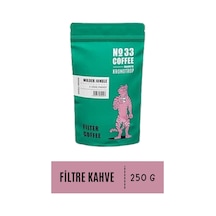 No 33 Wilder Jungle Filtre Öğütülmüş Kahve 250 Gr X 4 Adet Öğütülmüş