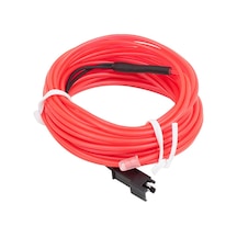 Powermaster Pm-6079 Neon Pembe 5 Metre İp Aydınlatma 5 Volt Usb Adaptörlü