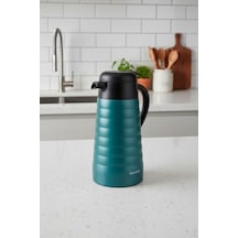 Nora 2 Litre Çelik Termos Turkuaz Açık Gri Nora 2 Litre Çelik Termos Turkuaz Açık Gri