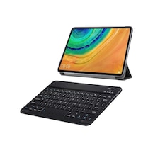 MatePad Uyumlu Pro 10.8'' 2in1 Set Delüx Standlı Kılıf+Klavye AL8108