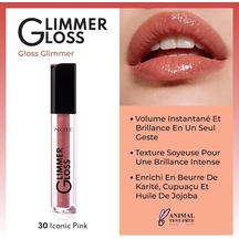 Cosmetics Glimmer Gloss Işıltılı Nemlendirici Dudak Parlatıcısı - 30 Iconic Pink
