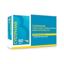 Biorga Cystiphane L-Sistin Çinko L-Arjinin Vitamin B6 içeren Takviye Edici Gıda 60 Tablet