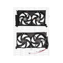 Kraftvoll 08120014 Fan Motor Seti Çiftli Partner Berlingo 00-03 Klimasız 1250.e9