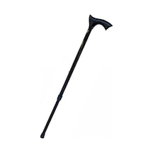 Alüminyum Baston Metal Ayarlı Asa Baston Siyah