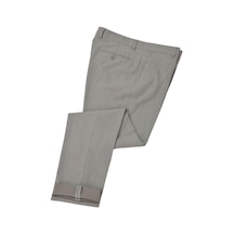 Erkek Klasik Kuş Gözü Kumaş Pantolon Bgl-st04739 Bej