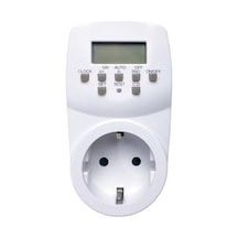 Ayrex Robotrend Horoz Timer-2 1780w Digital Haftalik Zaman Ayarli Priz 4906