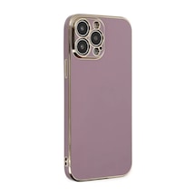 Newface Apple İphone 14 Pro Kılıf Volet Silikon - Mor