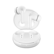 Audio Tws S10 Bluetooth Kablosuz Kulaklık - Anc Aktif Gürültü Engelleme & 10mm Sürücü & 30 Saat Pil & Enc 6 Mikrofon & Şeffaf & Gaming Mod İpx4 White - Asd07962