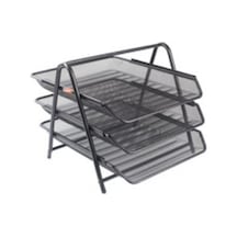 Metal Evrak Rafı 3 'lü Siyah Bp413-95 - Bigpoint