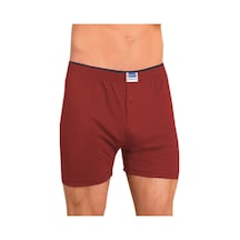 Bordo Renk Havlu Bel Boxer Bordo