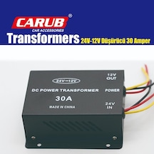 Carub Düşürü 24 Volt 12 Volt'a Düşürücü 30 Amper