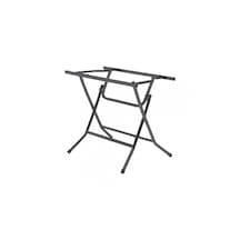 Ermiya Werzalit Ahşap 90 Cm Yuvarlak Masalara Uygun 1 İlk Çerçeveli Katlanabilir Metal Ayak Y:70 Cm Gri Gri