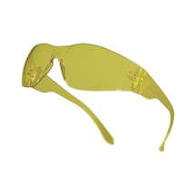 Brava2 Yellow Tek Camlı Polıkarbonat İş Güvenlik Gözlük - Koruyucu Gözlük Koruyucu Gözlük