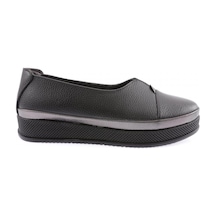 Dgn 170 Kadin Kalin Taban Comfort Ayakkabi 170-2115-R1534 Siyah