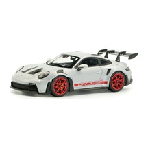 Solido S4314802 1/43 Porsche 911 992 Gt3 Rs Ice Grey Metallic W/pyro Red 2023