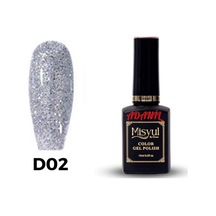 Adanil 15 ML Misyul Profesyonel Kalıcı Oje Gümüş Disko No:D02