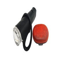 IŞIK CROPS FAR+STOP PİLLİ 14 LUMEN IŞIK GÜCÜ MERCEKLİ Gri - Siyah