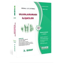 Aöf Uluslararası Ilişkİler 3 Sınıf 6 Dönem Bahar Konu Anlatımlı Soru Bankası