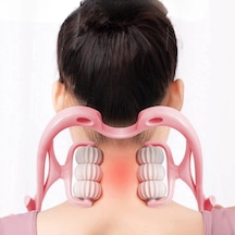 Ergonomik Taşınabilir Çok Amaçlı Altı Tekerlekli Masaj Aleti Çok renkli