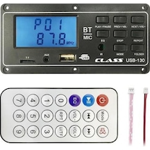 Class Usb-130 Aux Usb-Sd-Bluetooth Çevirici Kumandalı