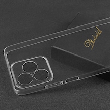 Kilifone - Realme Note 50 Uyumlu - Kılıf Şeffaf Soft Slim Fitt Süper Silikon Kapak - Şeffaf
