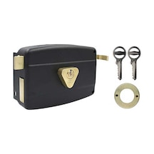 Tirajlı Kilit Oval Karşılıksız Siyah Ym-600 Yuma