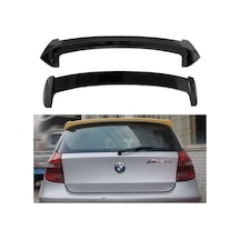 Bmw E87 E81 Spoiler, Parlak Siyah Abs 2004 2011 Uyumlu