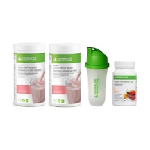 Herbalife Shake Ahududu 2 Adet Şeftali Çay Shaker Ve Diyet Listesi Hediye
