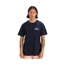 Quiksilver Window Pane Erkek Lacivert Yuvarlak Yaka Tişört Lacivert
