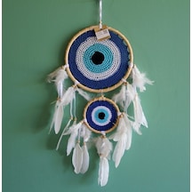 Rüya Kapanı Dream Catcher Model 18 Çok Renkli