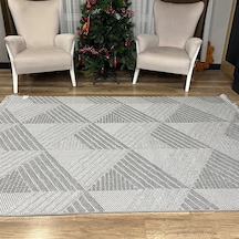 Hoom Rugs Vega S5505a Açık Gri Hav Toz Vermez Hasır Dokuma Modern Makina Halısı Açık Gri