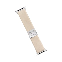 Watch 42mm Forest Kumaş Kordon - Krem Diğer